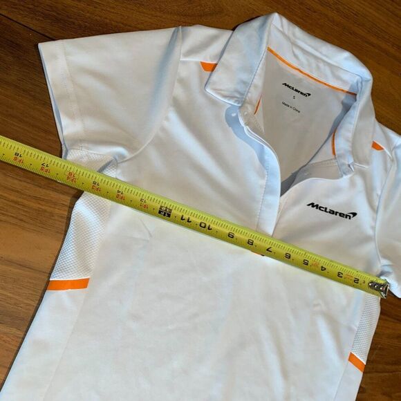 McLaren classic golf, tennis, pickle ball shirt, women's Sm, wht, EUC - Picture 4 of 11